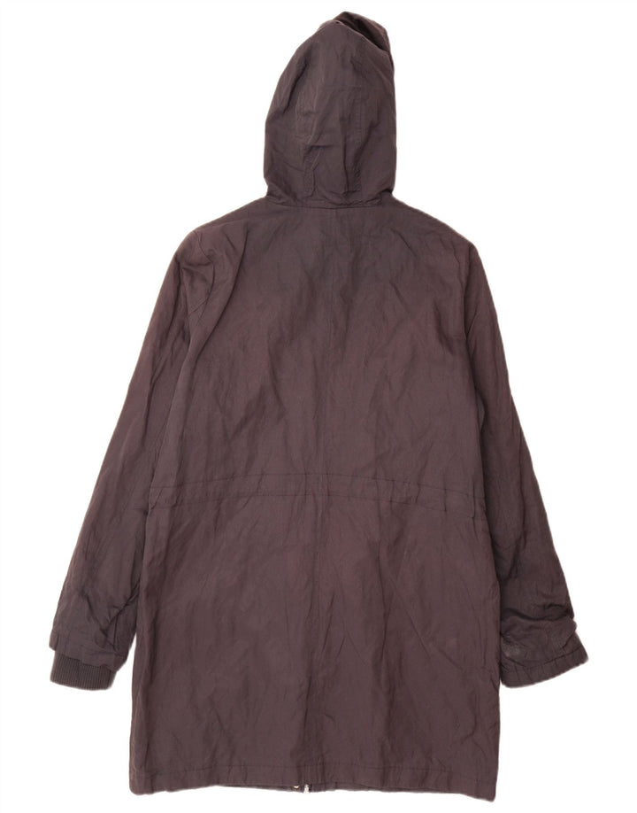 Oasis Damen-Parka mit Kapuze, übergroß, Größe S, Marineblau, Baumwolle, UK 10