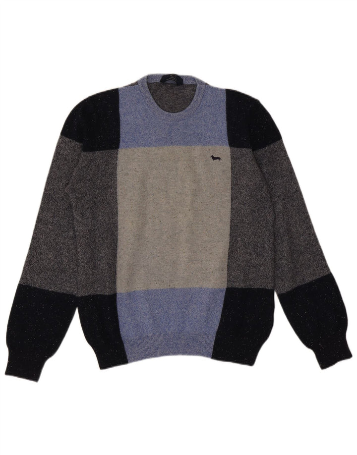 Harmont & Blaine Herren-Pullover mit Rundhalsausschnitt, Größe L, mehrfarbig