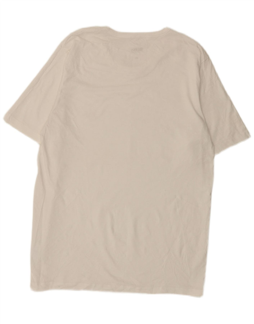 Hugo Boss Herren T-Shirt Top 2XL Weiße Baumwolle