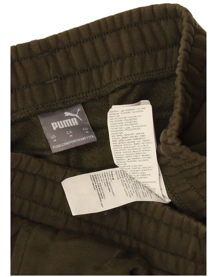 Puma Herren-Trainingshose, Jogginghose, mittelgrün, Baumwolle