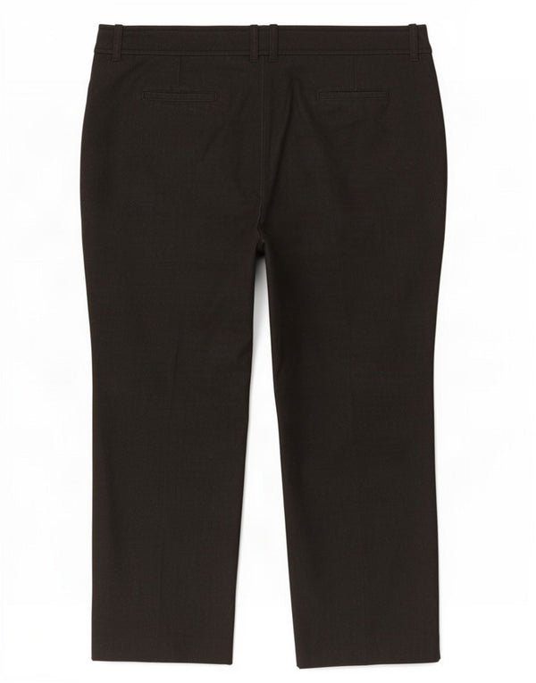 Marks & Spencer Damen Gerade Freizeithose UK 16 Large W36 L26 Schwarz