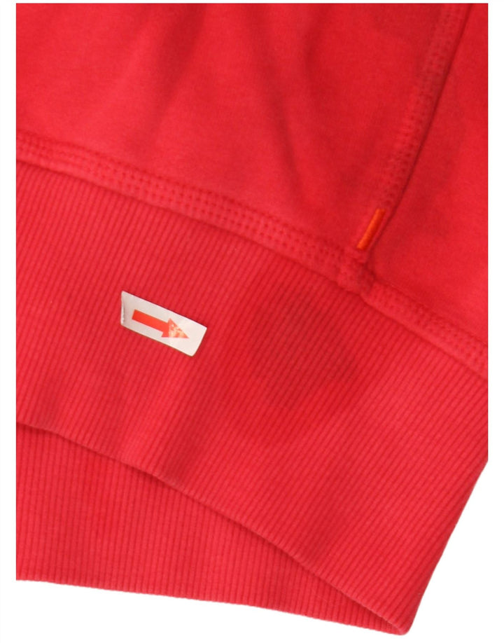Superdry Herren-Kapuzenpullover mit Grafik, Größe L, Rot