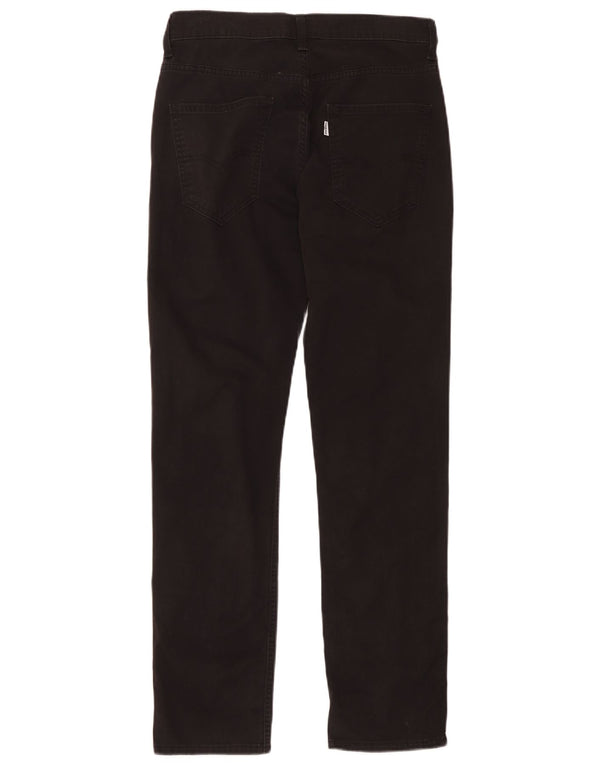 Levi's Damen Slim Jeans W29 L32 Schwarze Baumwolle