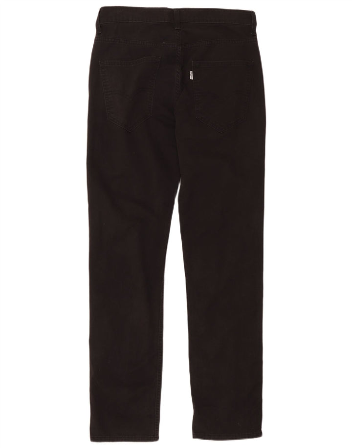 Levi's Damen Slim Jeans W29 L32 Schwarze Baumwolle