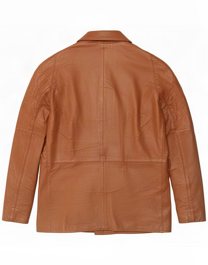 Vintage Herren Lederjacke IT 50 Large Braun