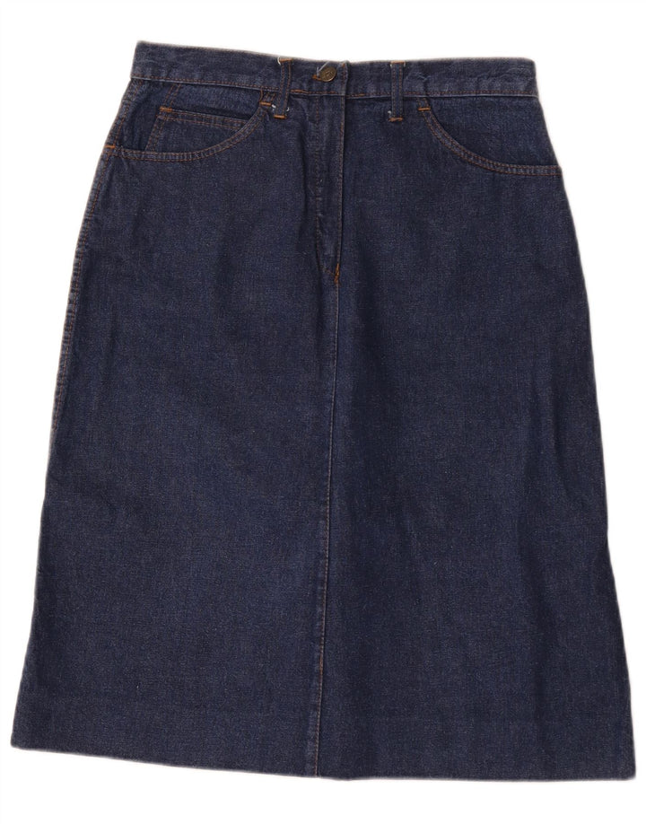 Vintage Damen Jeansrock W30 Medium Marineblau