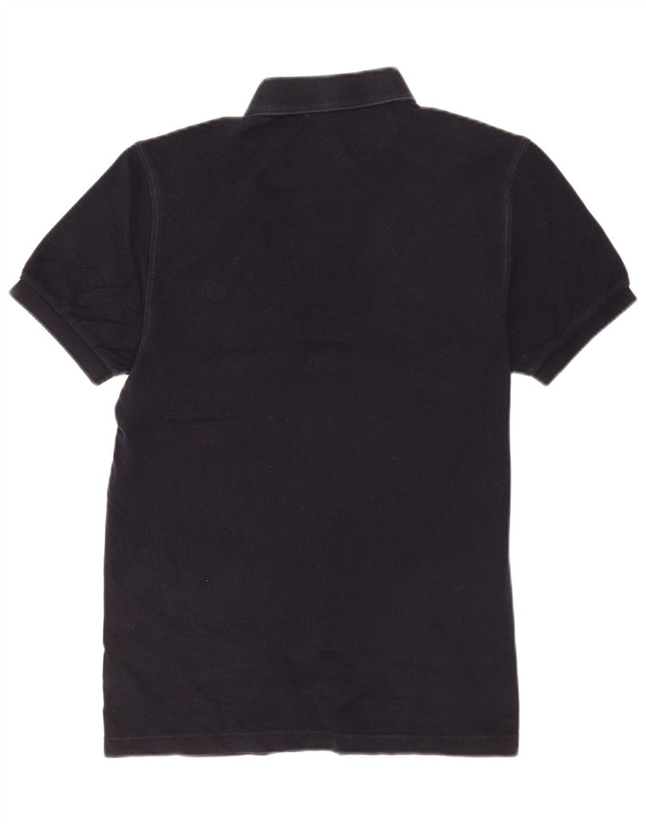 Fred Perry Herren-Poloshirt aus mittelblauer, gestreifter Baumwolle