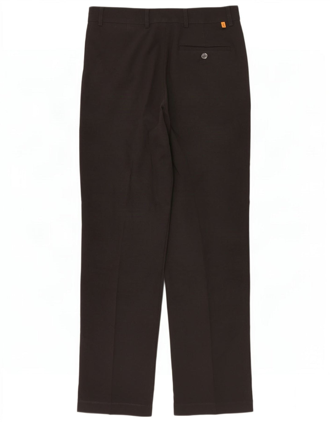 Farah Herren-Freizeithose, gerade, W34, L33, Schwarz, Polyester