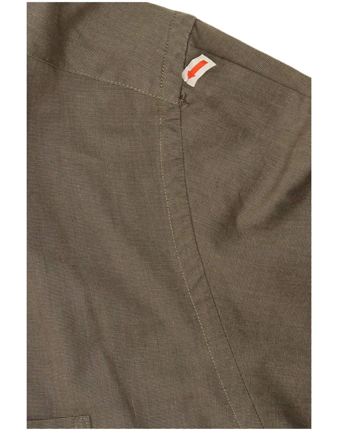 Eddie Bauer Herrenhemd XL Khaki Baumwolle