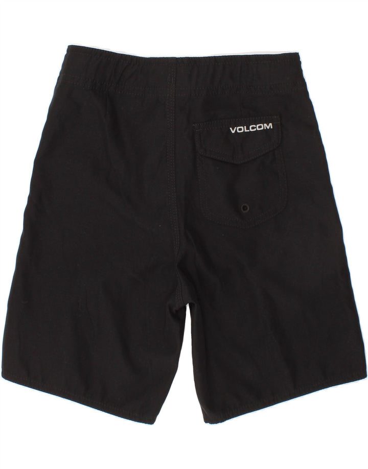 VOLCOM Boys Swimming Shorts 5-6 Years Black Polyester Vintage Volcom and Second-Hand Volcom from Messina Hembry 