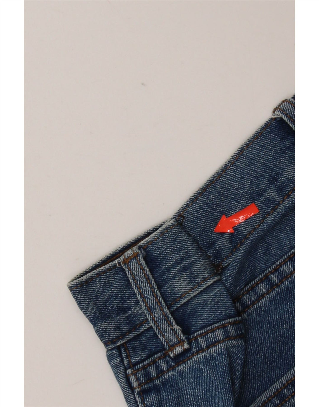 Marks & Spencer Herren Straight Jeans W36 L29 Blaue Baumwolle