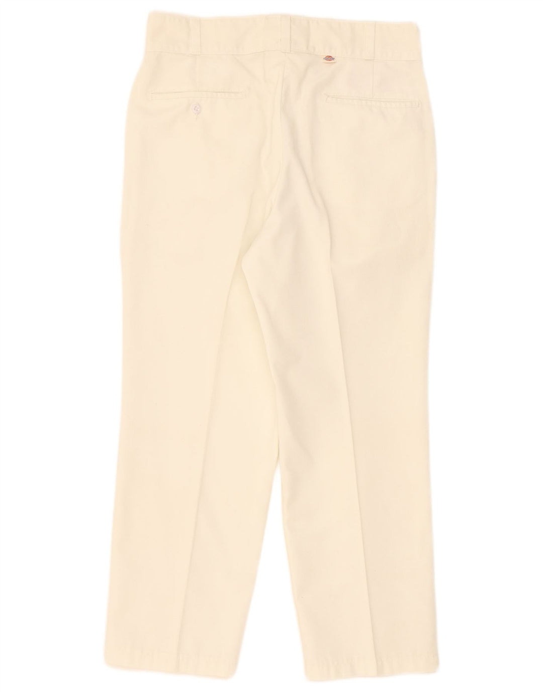 Dickies gerade Chino-Hose für Damen, W34, L26, weißes Polyester