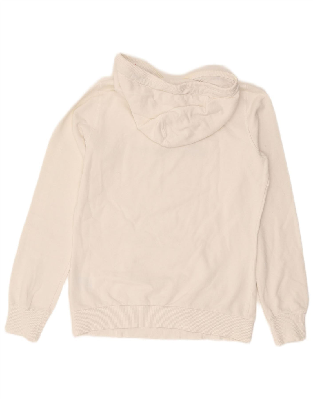 CHAMPION Damen Heritage Classics Graphic Hoodie Pullover UK 14 Mittelweiß