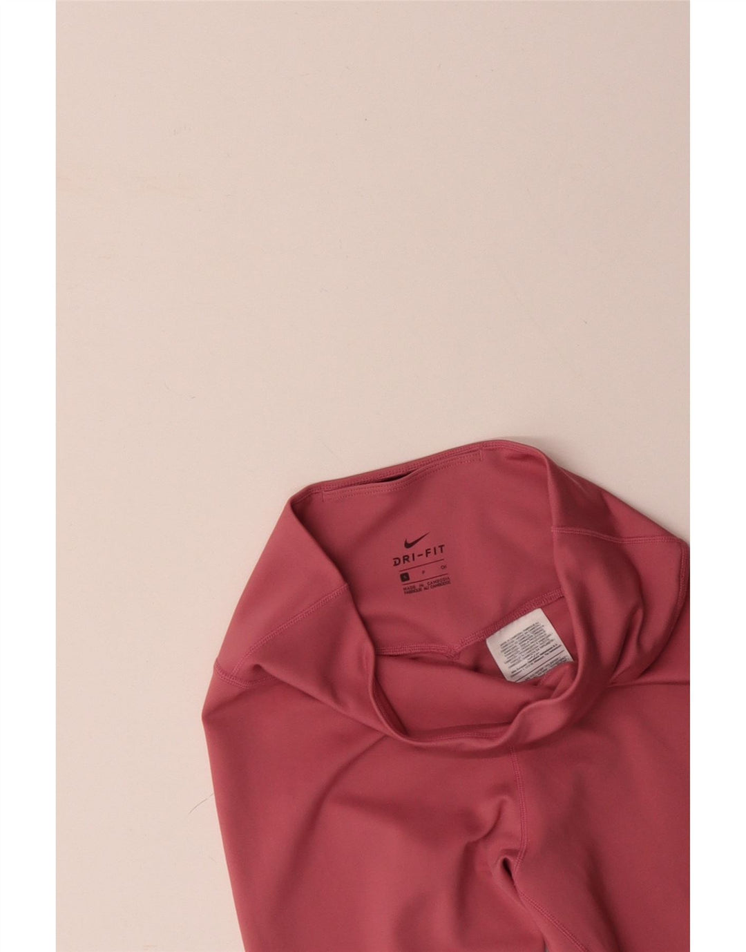 NIKE Damen Dri Fit Leggings UK 8 Small Rosa Polyester