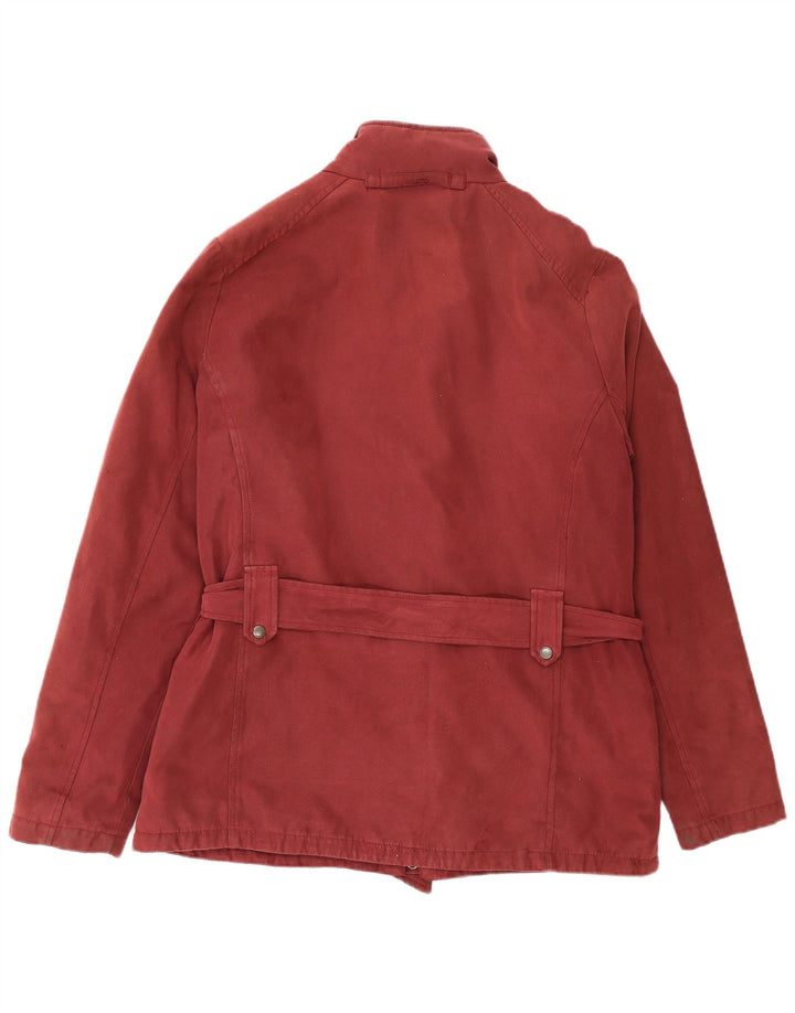Musto Womens Utility Jacke UK 16 Large Burgund Polyester
