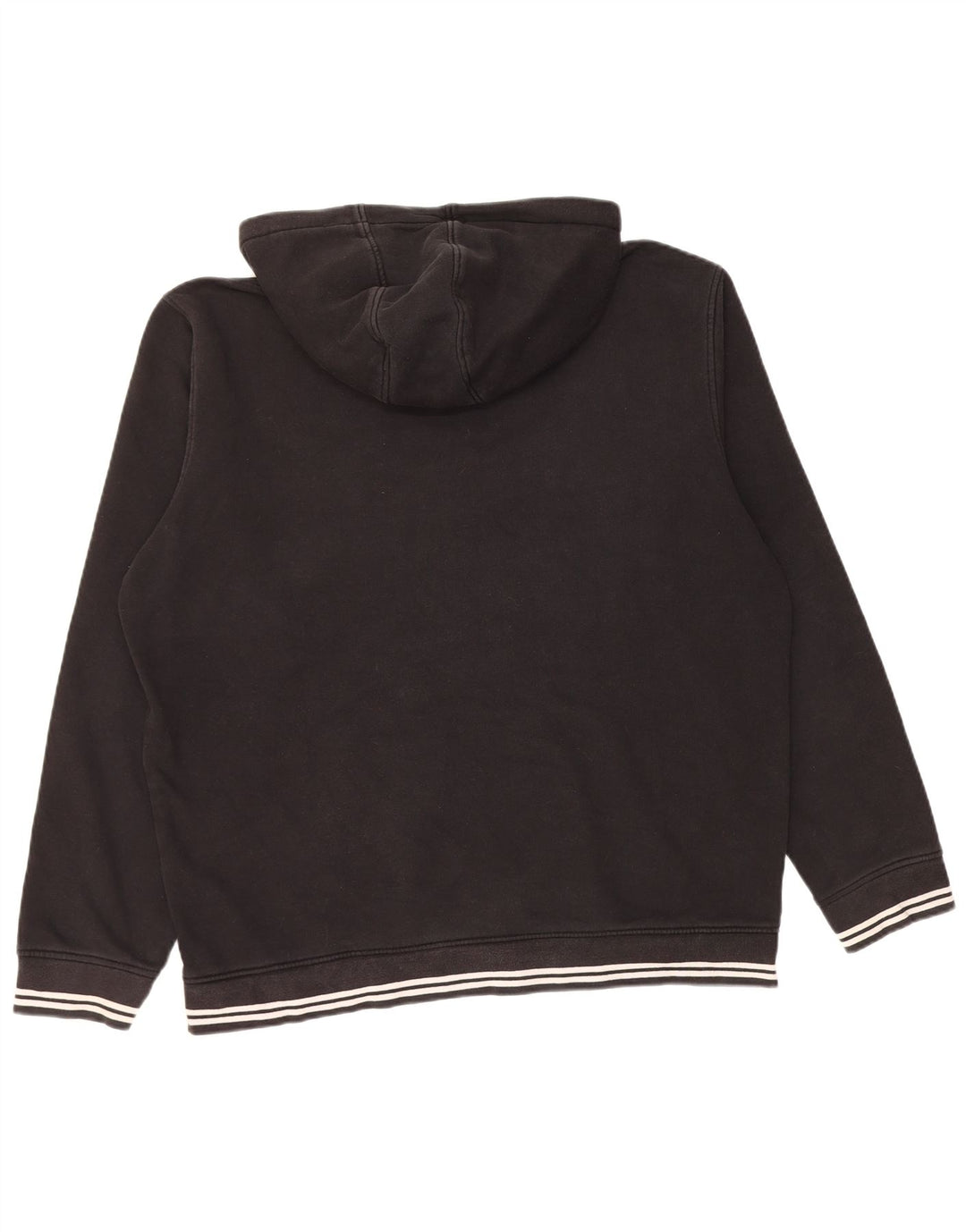 Ellesse Herren Graphic Hoodie Pullover 2XL Schwarz Baumwolle