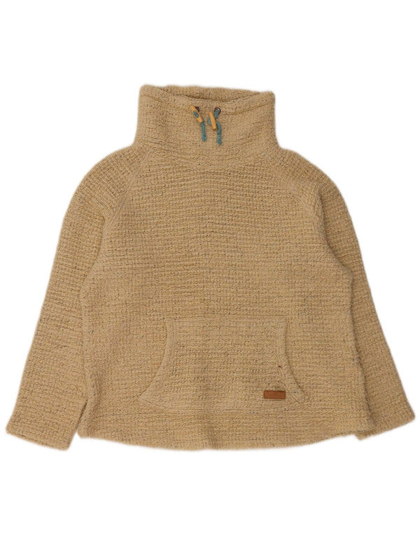 Weird Fish Damen Sweatshirt Pullover UK 18 XL Beige Acryl