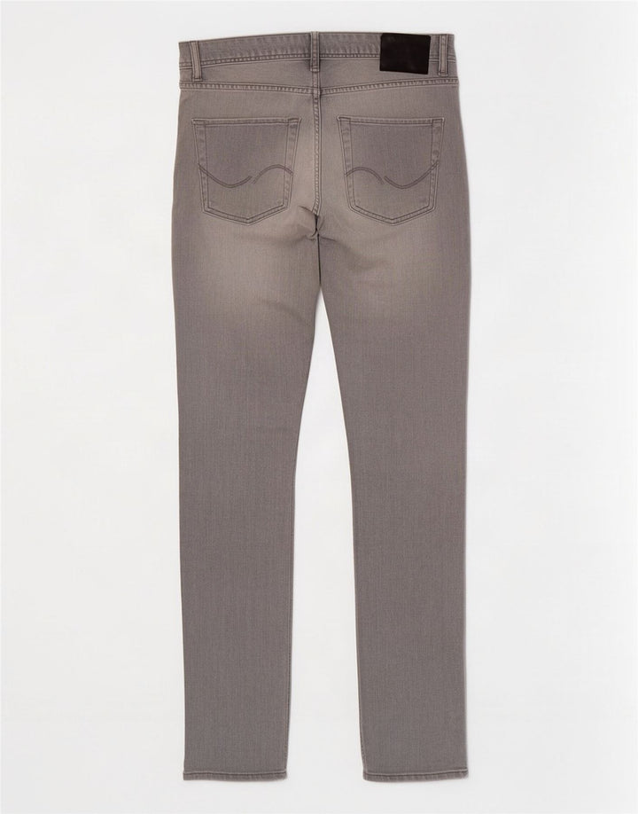 Jack & Jones Herren Tim Slim Jeans W30 L34 Graue Baumwolle