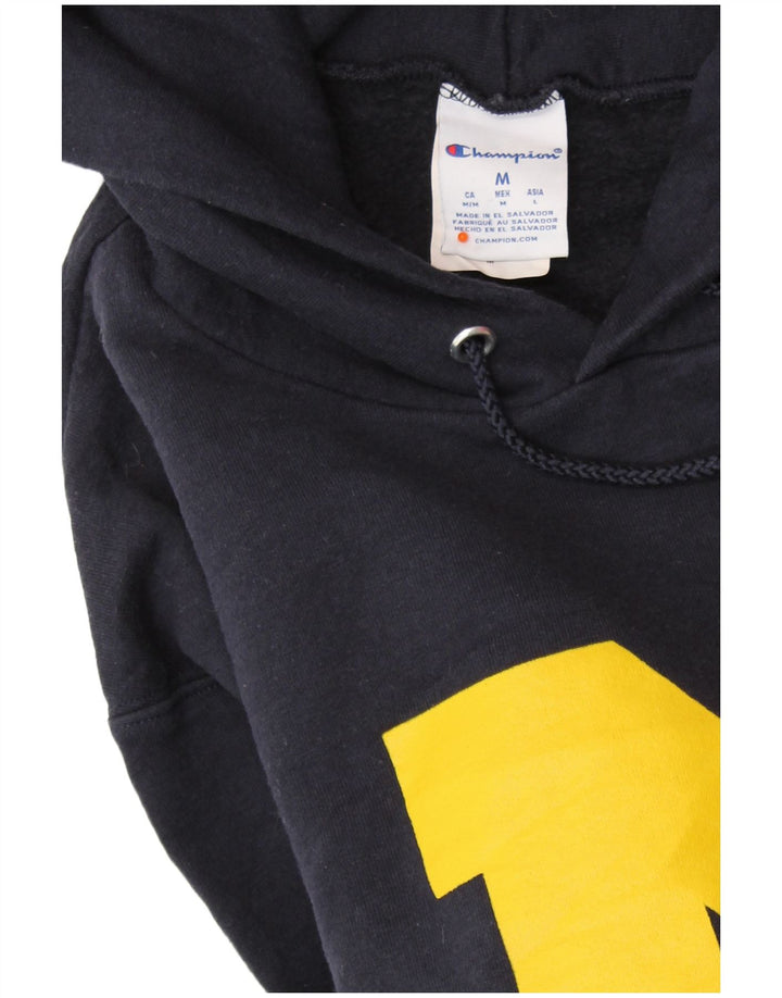 CHAMPION Herren-Kapuzenpullover mit Grafik, mittlere Marineblau-Baumwolle