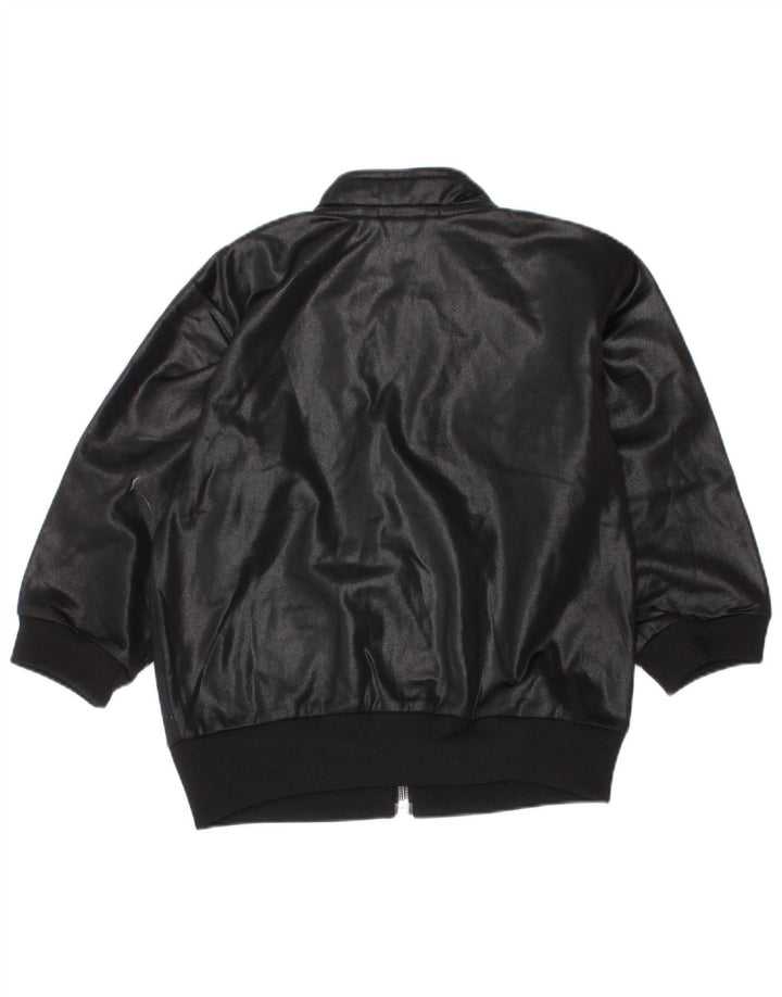 Adidas Baby-Jungen-Trainingsanzug-Top-Jacke, 18–24 Monate, schwarzes Polyester