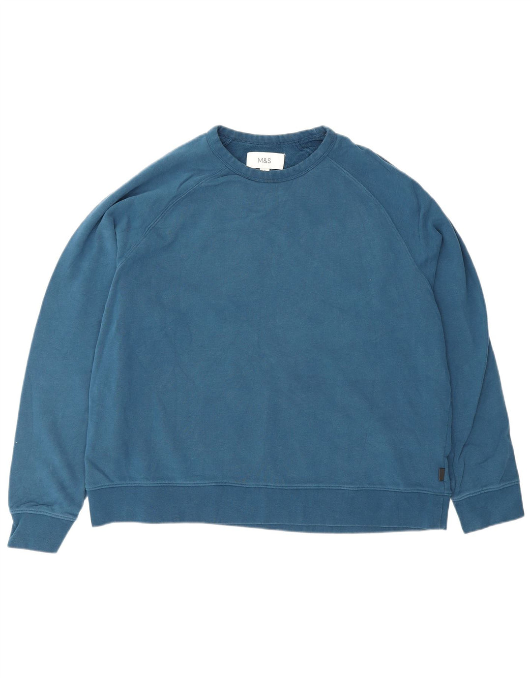 Marks & Spencer Herren Sweatshirt Pullover XL Blau Baumwolle