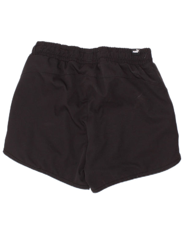 Puma Jungen Sportshorts 7–8 Jahre, schwarzes Polyester