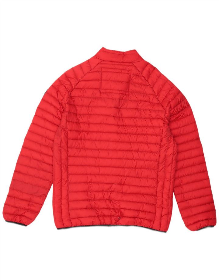 Superdry Herren Wattierte Jacke UK 44 2XL Rotes Nylon