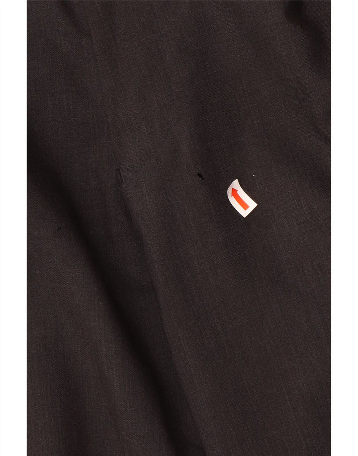 Marks & Spencer Herren-Anzughose mit Pegged-Anzug, W32, L29, braune Wolle