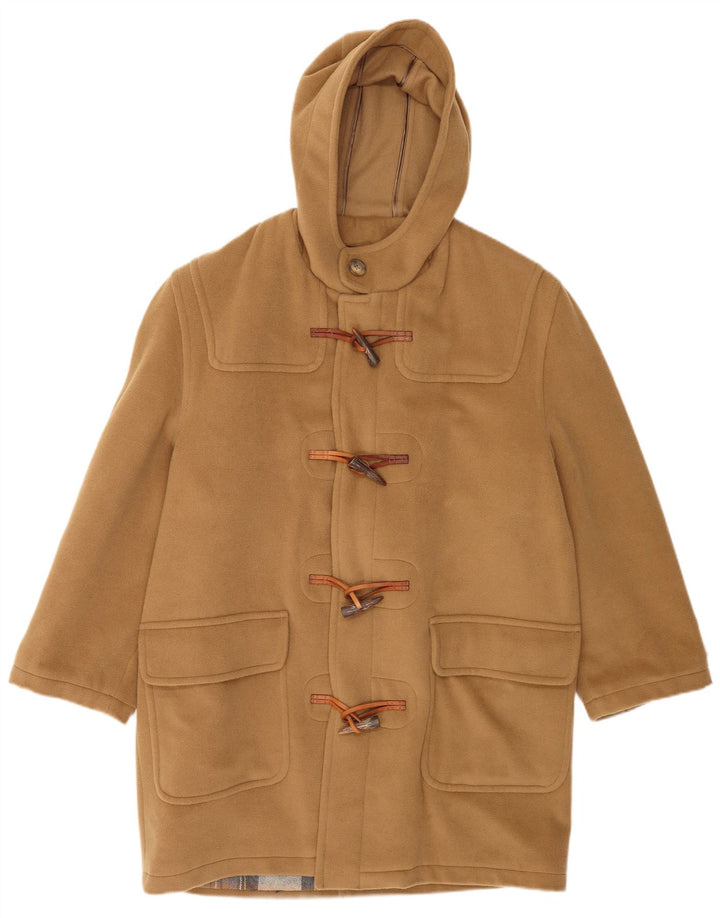 Vintage Herren Dufflecoat mit Kapuze UK 42 XL Braun