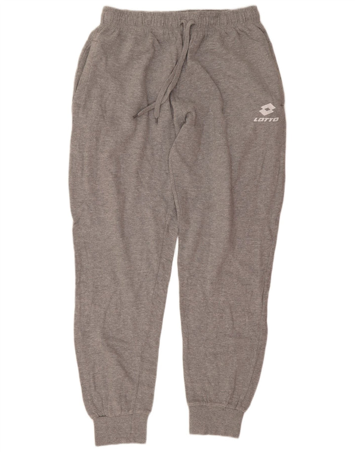 Lotto Herren-Trainingshose, Jogginghose, Größe L, Grau