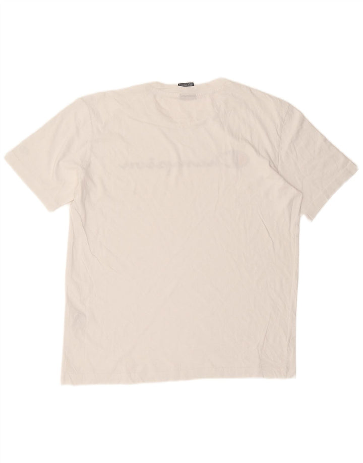 Champion Herren-T-Shirt mit Grafik, mittelweiße Baumwolle