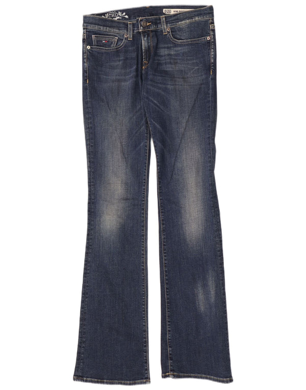 Tommy Hilfiger Damen Nina Bootcut Jeans W30 L34 Blaue Baumwolle