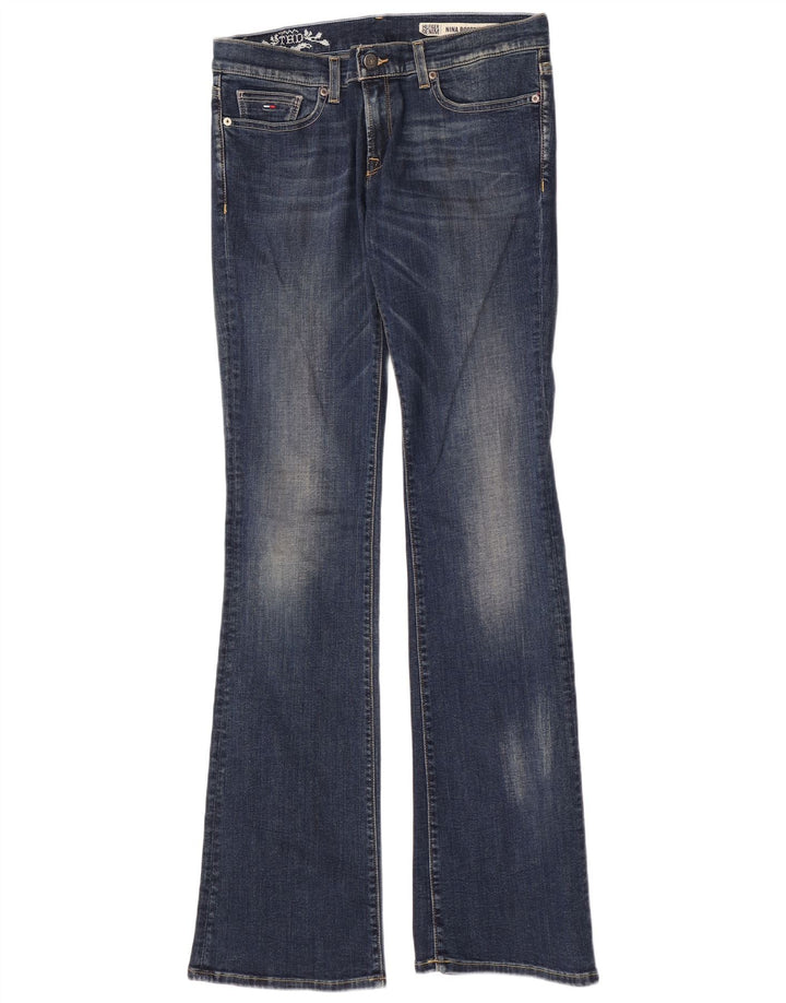 Tommy Hilfiger Damen Nina Bootcut Jeans W30 L34 Blaue Baumwolle