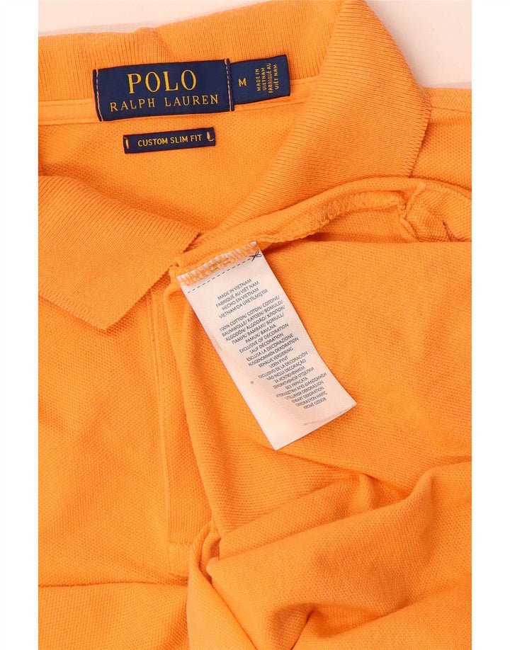 Polo Ralph Lauren Herren Custom Slim Fit Hemd Mittelorange Baumwolle