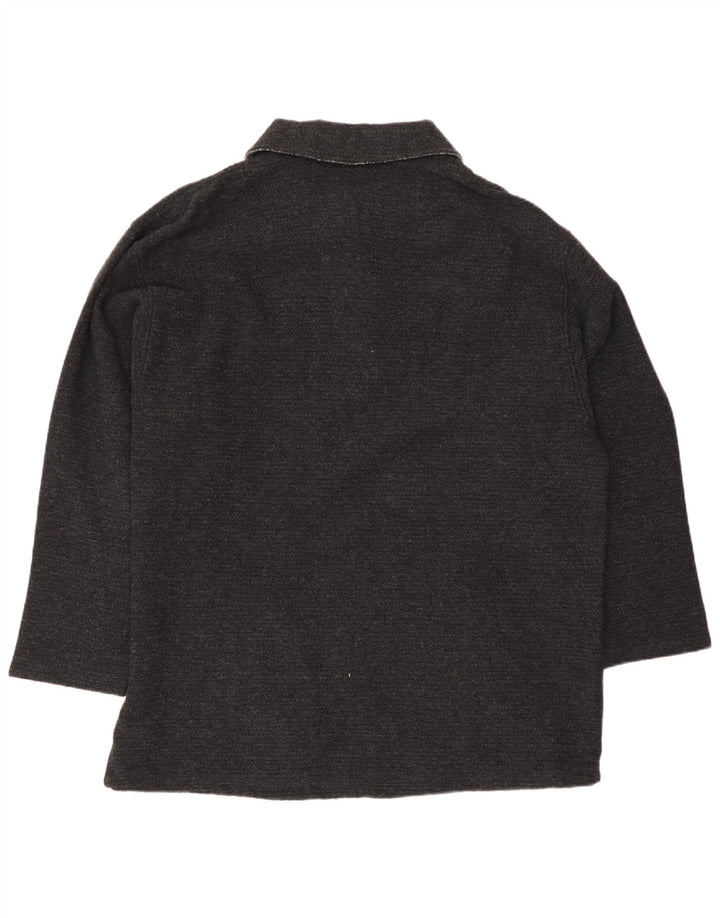 Country Herren-Pullover mit Rollkragen, IT 50, mittelgraue Wolle