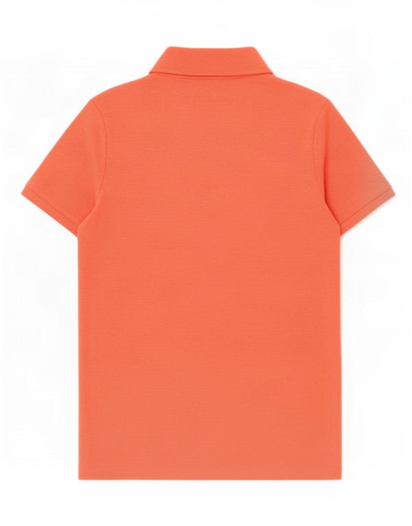 Lotto Damen Poloshirt UK 14 Large Orange Polyester