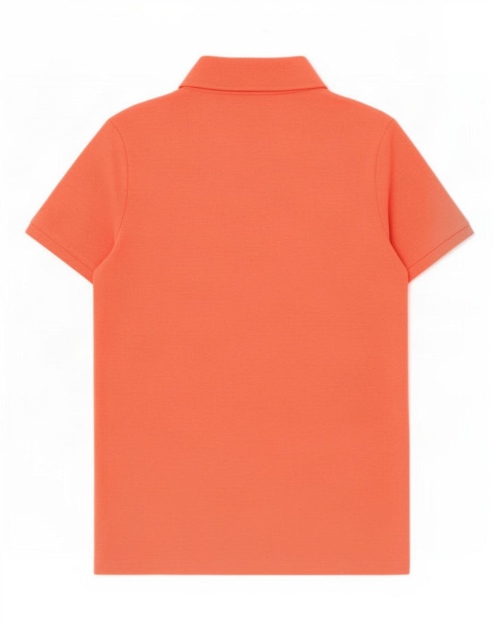 Lotto Damen Poloshirt UK 14 Large Orange Polyester