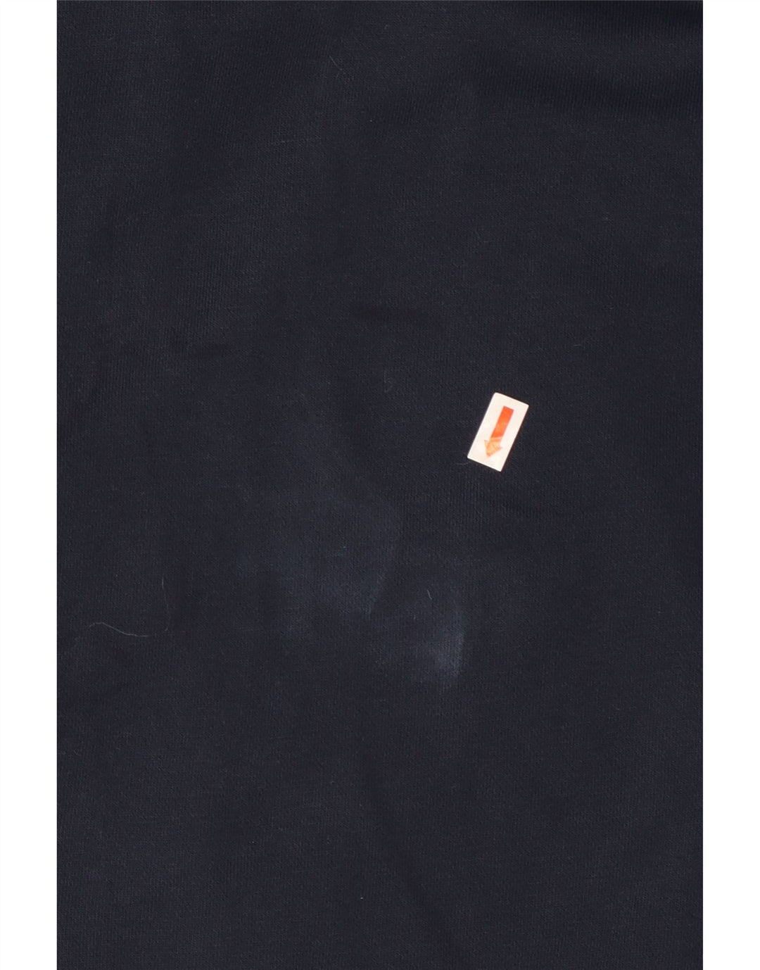 FILA Herren-Kapuzenpullover mit grafischem Reißverschluss, groß, marineblaue Baumwolle