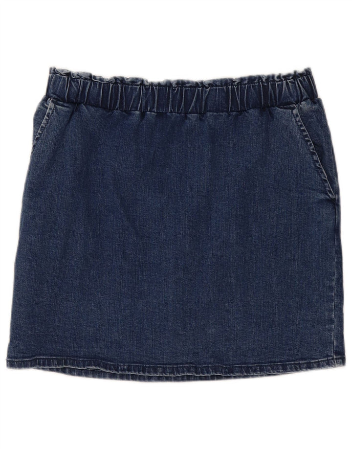 O'NEILL Damen Mini-Jeansrock XL W36 Marineblau
