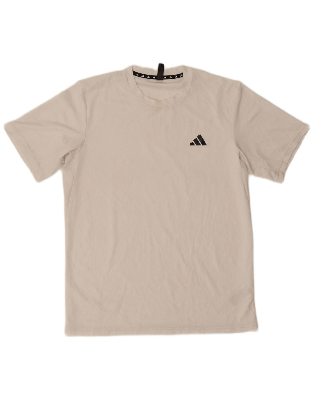 Adidas Herren Aeroready T-Shirt Top Mittelweißes Polyester