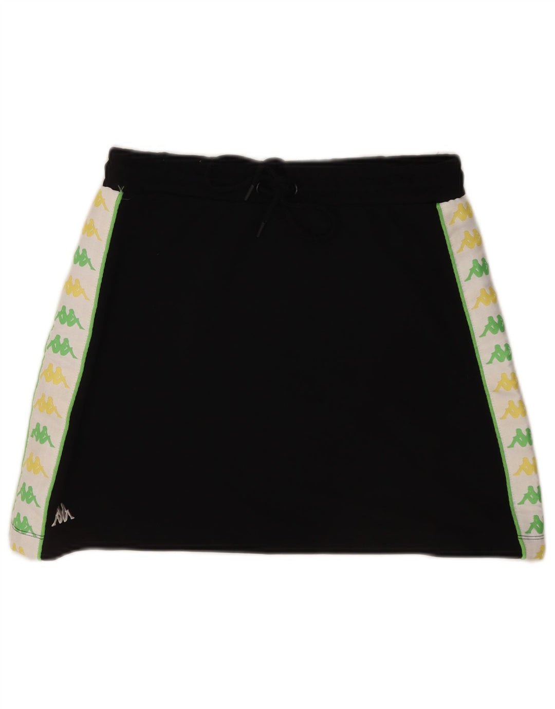Kappa Womens Graphic Rock UK 14 Mittelschwarze Colourblock-Baumwolle