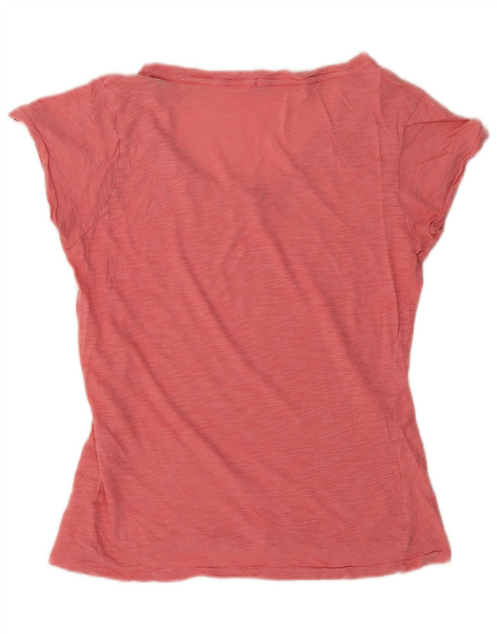 North Sails Damen-T-Shirt mit Grafik, UK 14, mittelrosa meliert