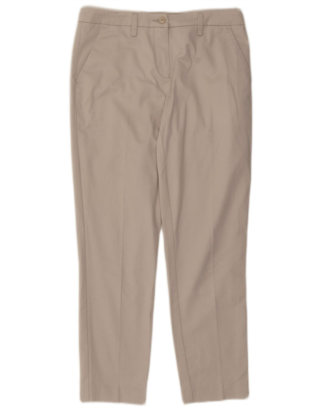 Ferrari Slim Chino-Hose für Damen, IT 42, Mittel W28 L26, Beige