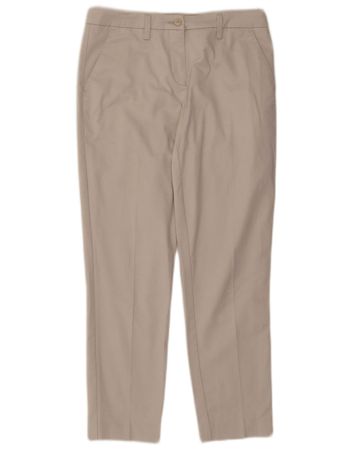 Ferrari Slim Chino-Hose für Damen, IT 42, Mittel W28 L26, Beige