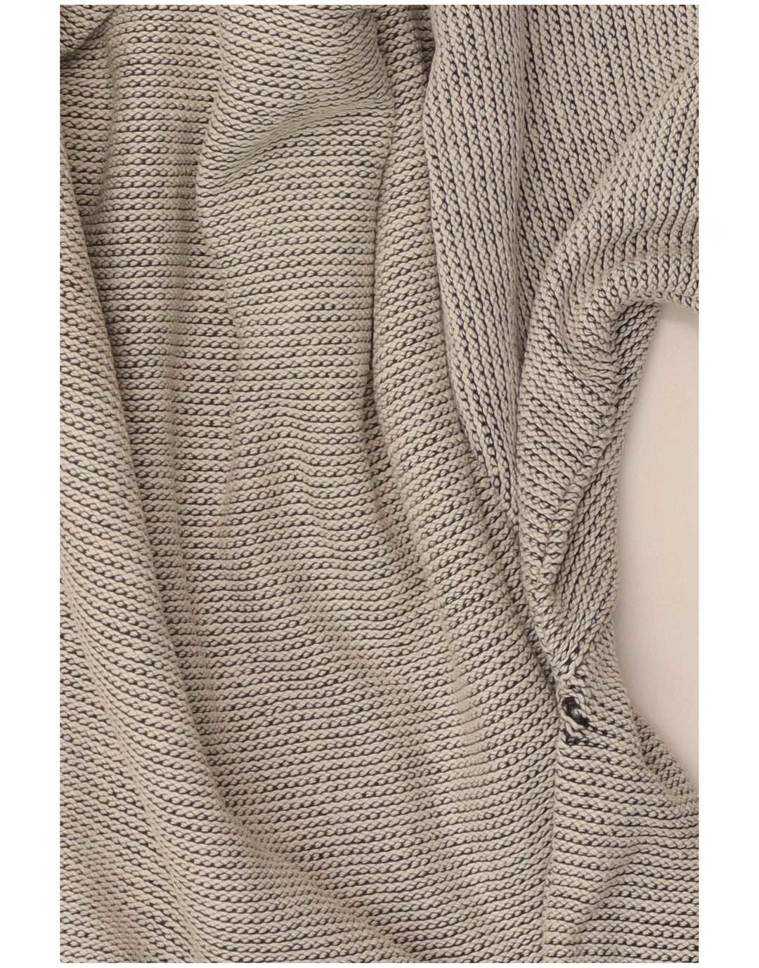 Bueckle Herren-Pullover mit U-Boot-Ausschnitt, groß, grau, geometrisch