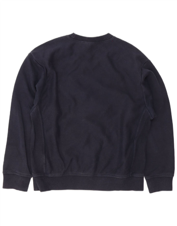 Carhartt Herren-Sweatshirt-Pullover, mittelmarineblaue Baumwolle