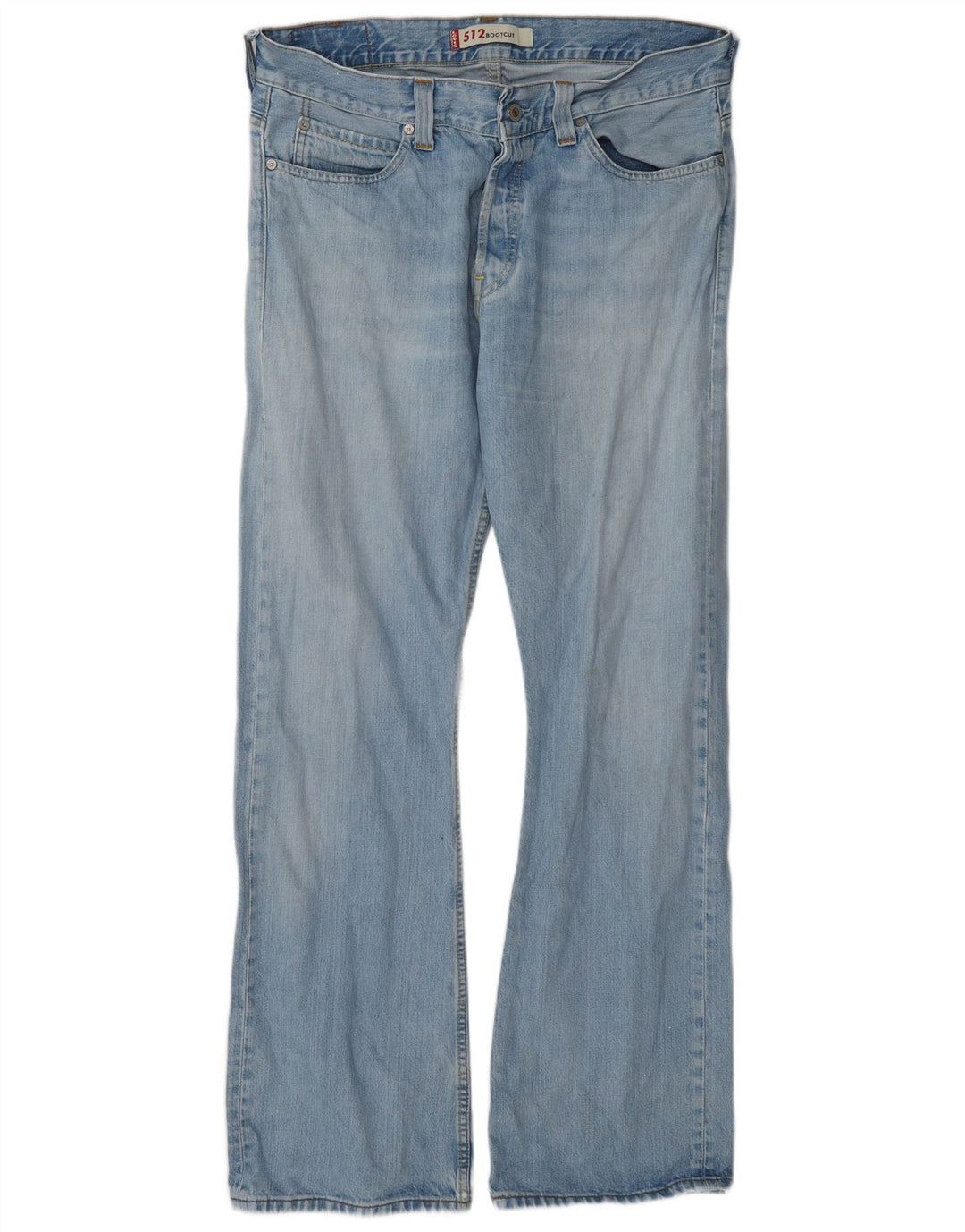 Levi's Herren 512 Bootcut Jeans W36 L33 Blau