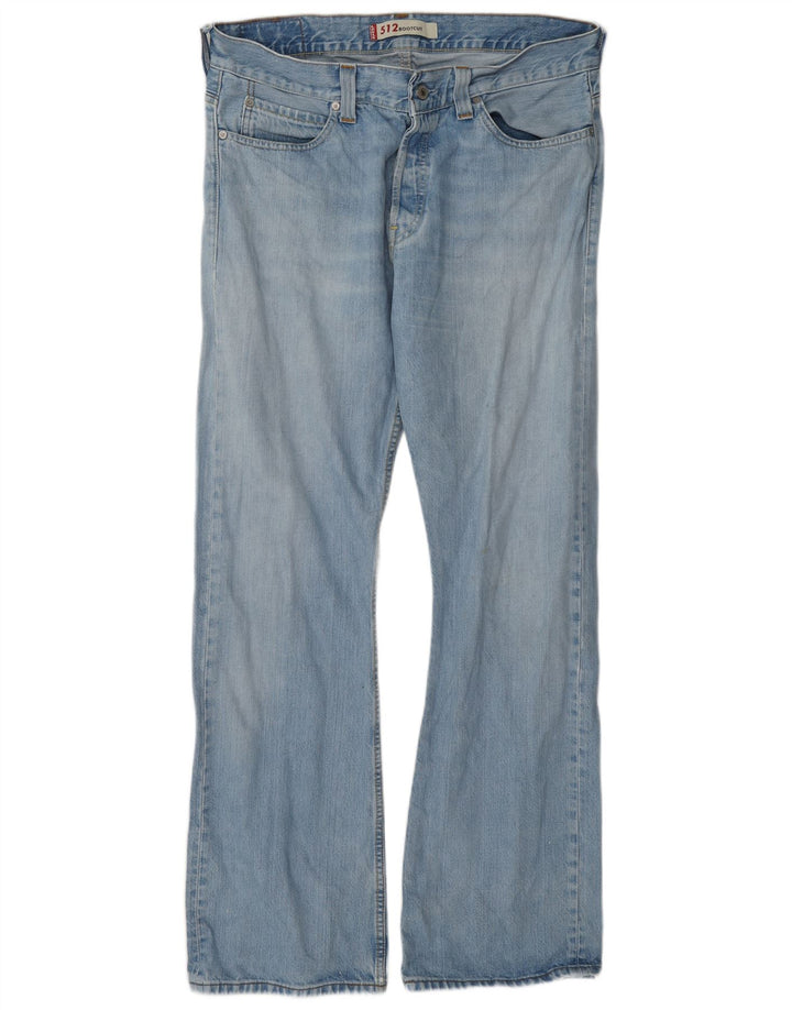 Levi's Herren 512 Bootcut Jeans W36 L33 Blau