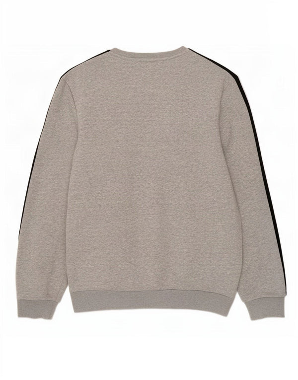 Adidas Herren Sweatshirt Pullover große graue Baumwolle