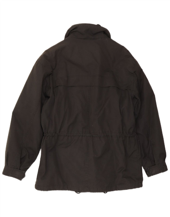 Fila Herren Utility Jacke IT 48 Mittelschwarzes Polyester